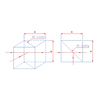 Conventional Beam Splitter Cube