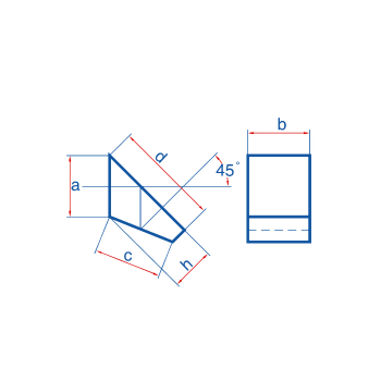 Half Penta Angle Prism