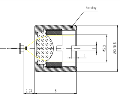 Collimator Lens EFL4.05mm